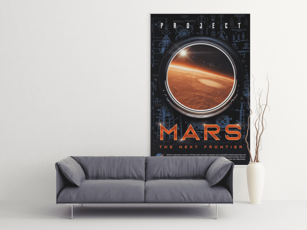 Project Mars poster by Edwin Nchaga